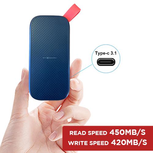 MyMemory 512GB USB-C 3.1 Portable SSD £33.00 - Free Delivery | MyMemory