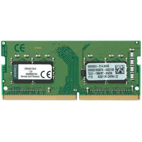 Kingston Valueram 4gb 2400mhz Ddr4 Non Ecc 260 Pin Sodimm Cl17 Pc Memory Module Us 44 74 Mymemory