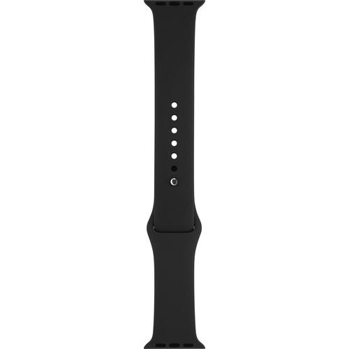 Apple Official Watch Sport Band 42mm 44mm Black Open Box