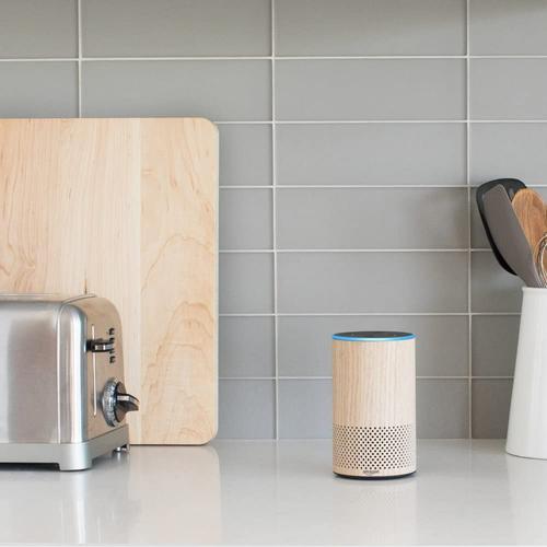 Amazon Echo 2nd Gen Smart Bluetooth Speaker - Oak
