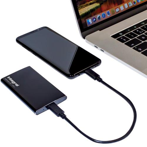 Integral 480GB USB3.1 Type-C and Type-A Portable SSD - 500MB/s