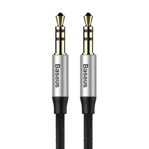 Baseus Yiven Audio Cable（Male to male）M30 1m - Silver+Black