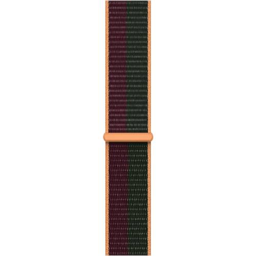Apple Official Watch Sport Band 42mm / 44mm / 45 mm - Dark Cherry/Forest Green (Open Box)