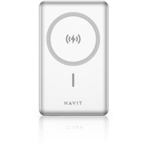 HAVIT Magsafe 10000mAh 15w Fast Charging Power Bank - Silver