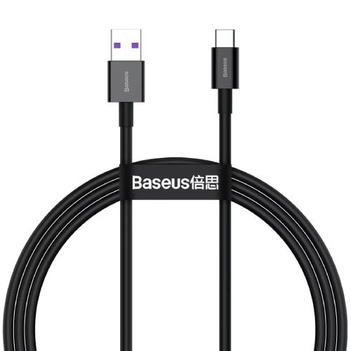 Baseus Superior Series Fast Charging Data Cable USB to USB-C  66W 1m - Black