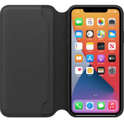 Official Apple Leather Folio for iPhone 11 Pro Max - Black