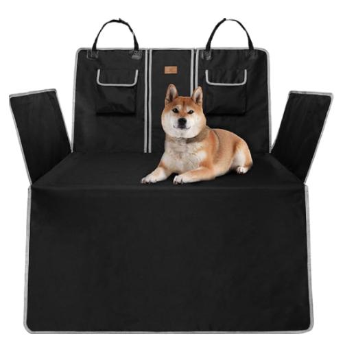 MZPET 4-in-1 Universal Car Seat Cover for Dogs - Black