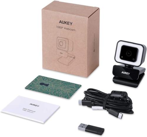 AUKEY PC-LM6 Webcast Computer Camera Live Broadcast Stereo Webcam