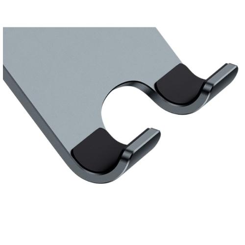 Baseus Desktop Biaxial Foldable Metal Stand (for Phones) - Grey