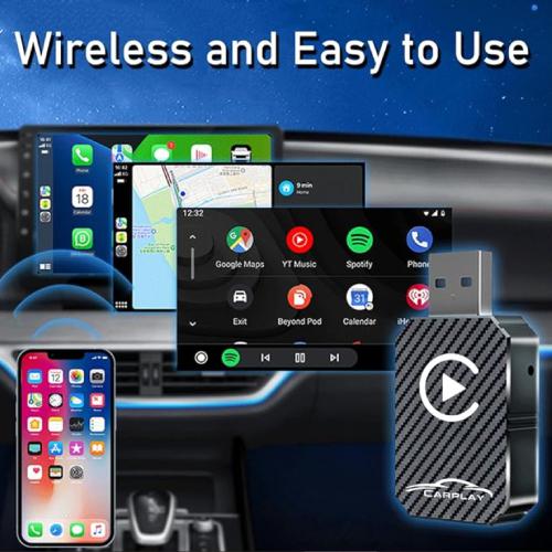 Wireless CarPlay Adapter - Black