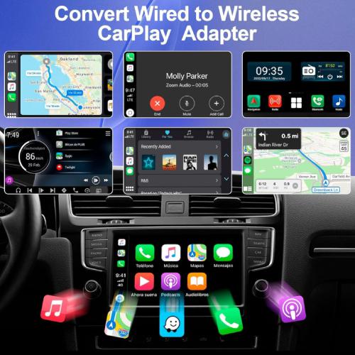 Wireless CarPlay Adapter - Black