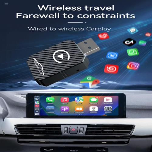 Wireless CarPlay Adapter - Black
