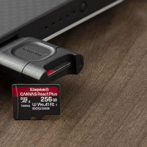 Kingston карта памяти microsdxc canvas react plus 128 гб mlpmr2 128gb