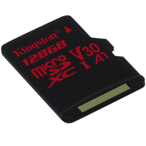 Kingston 128GB Canvas React Micro SD Card (SDXC) UHS-I U3 V30 - 100MB/s