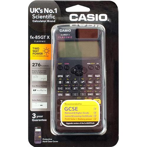 Casio Gcse Scientific Calculator With 276 Functions Black Us 99 Mymemory