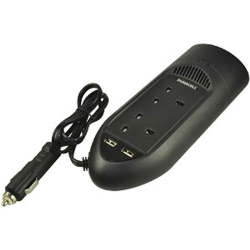 Duracell 175W Power Inverter with Dual AC and USB Sockets