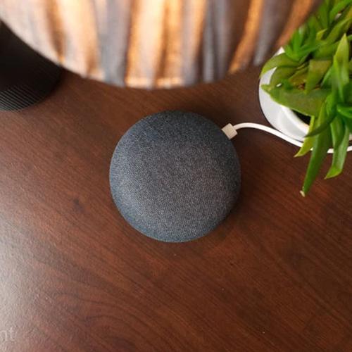 Google Nest Mini (Charcoal, 2nd Generation)