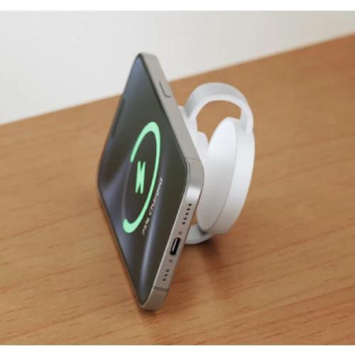 HAVIT W3105 3-in-1 Portable Wireless Charger - White