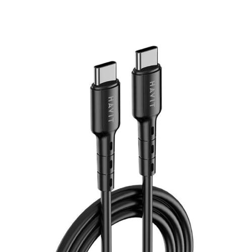 Havit CB6235 USB-C To USB-C  1 Metre Cable - Black