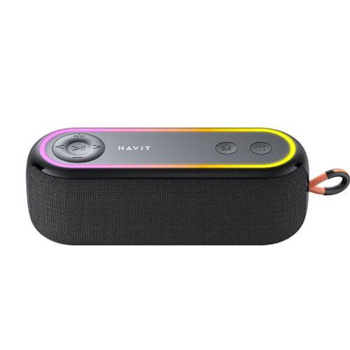 HAVIT SK810BT Portable lPX6 Waterproof RGB Wireless Speaker - Black
