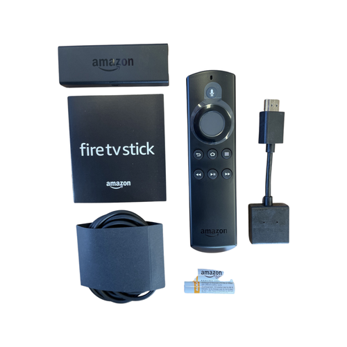 Fire TV Stick Alexa Voice Remote Media Streamer - Black 2019 Version