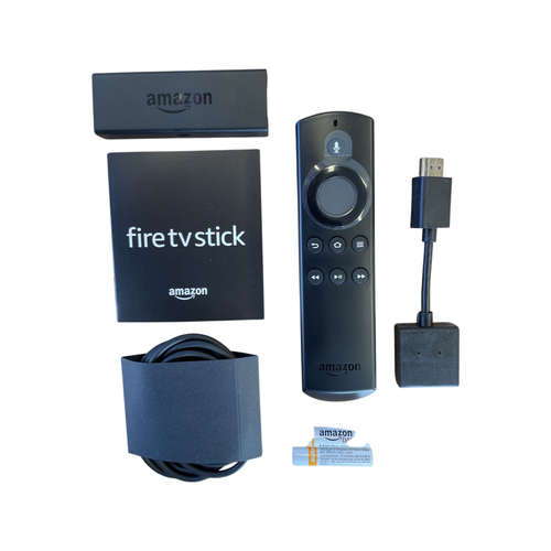 Amazon Fire TV Stick (2nd Gen) with Alexa Voice Remote - Black (Refurbished)