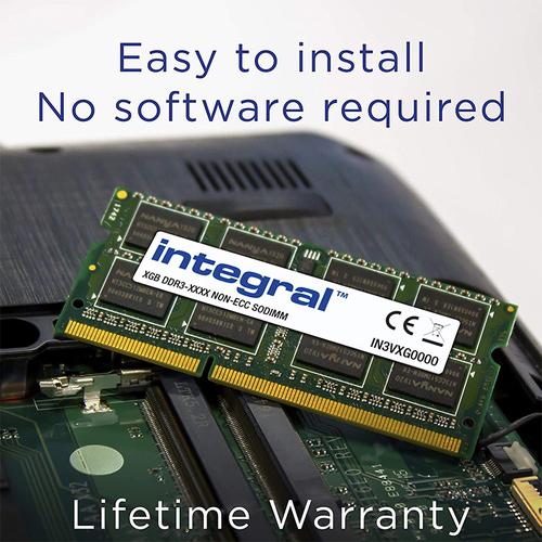 Integral 16GB (2x 8GB) 1600MHz DDR3 SODIMM CL11 Laptop Memory Module Kit