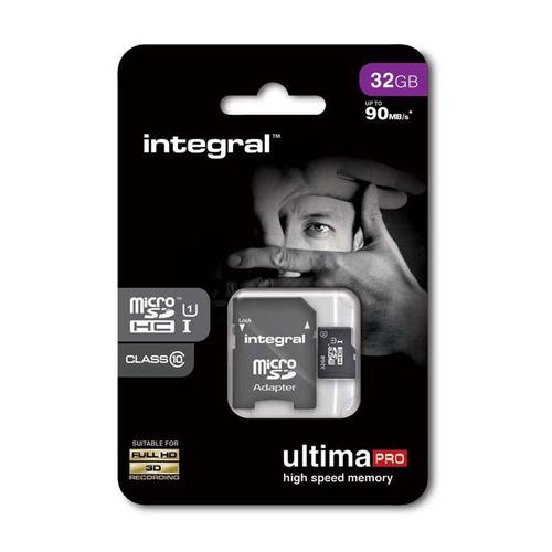 Integral 32GB Ultima PRO Micro SD Card (SDHC) - 90MB/s