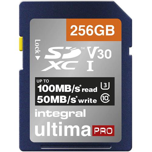 256GB PREMIUM HIGH SPEED SDXC V30 UHS-I U3 SD Memory Card for 4K Ultra HD Video 