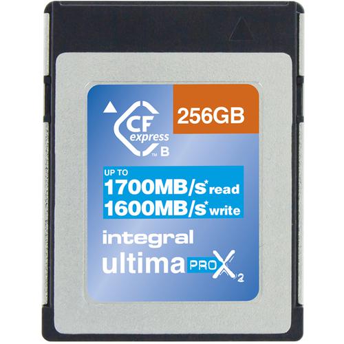 Integral 256GB UltimaPro X2 CFExpress Professional Memory Card Type B 2.0