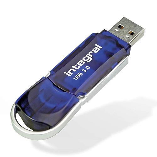 Integral 128GB Courier USB 3.0 Flash Drive - 120MB/s