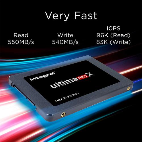 Integral UltimaPro X V2 480GB Solid State Drive 2.5 inch SATA III - 550MB/s