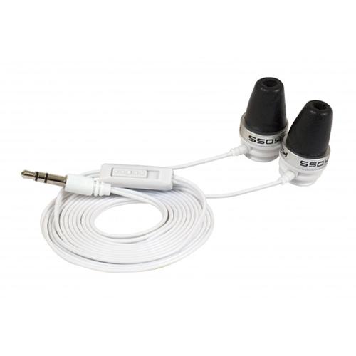 Koss SparkPlug In-Ear Audio Headphones - White/Black