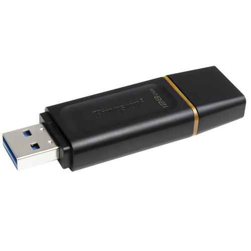 Kingston 128GB DataTraveler Exodia USB 3.2 Flash Drive - Black