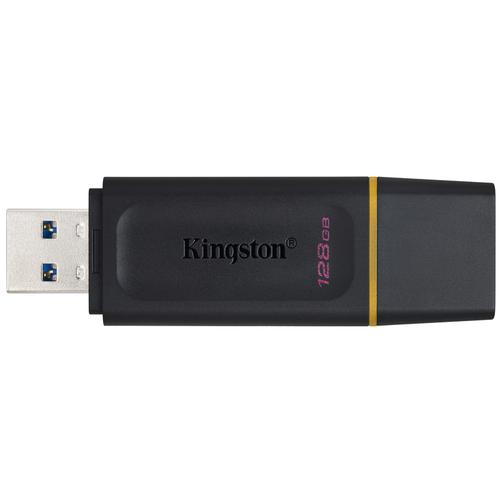 Kingston 128GB DataTraveler Exodia USB 3.2 Flash Drive - Black