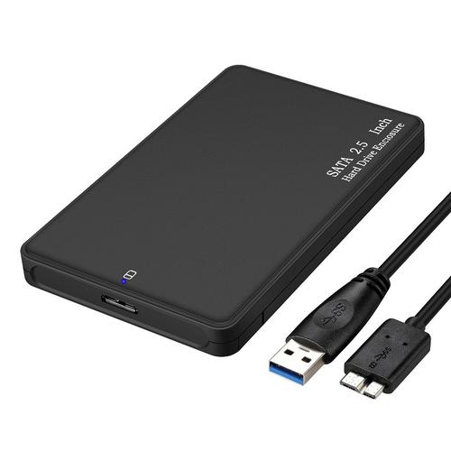 2 5 inch sata hard drive enclosure usb 3 0 black 10 99 free