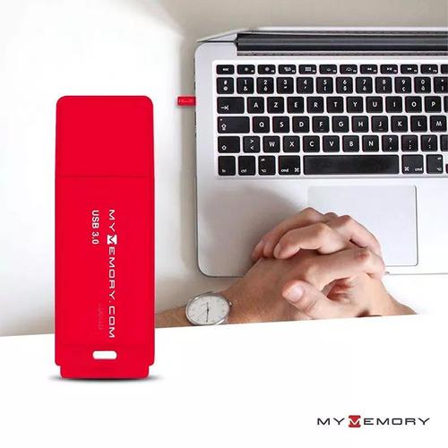 MyMemory 128GB USB 3.0 Flash Drive - Red - 100MB/s