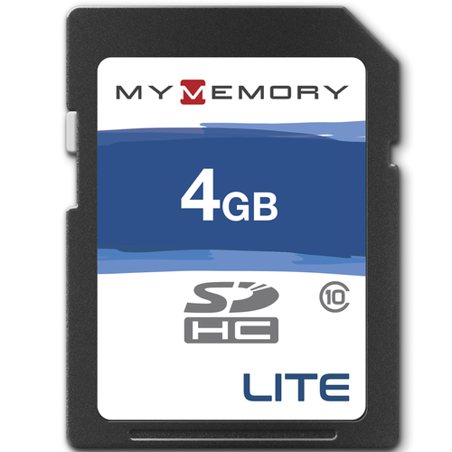 MyMemory LITE  4GB SD Card (SDHC)