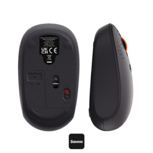 Baseus F01B Tri-Mode Wireless Mouse -  Frosted Gray