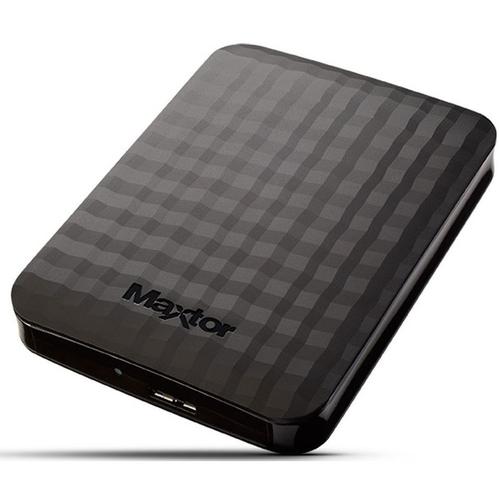 Maxtor M3 2TB USB 3.0 Slimline Portable Hard Drive - Black