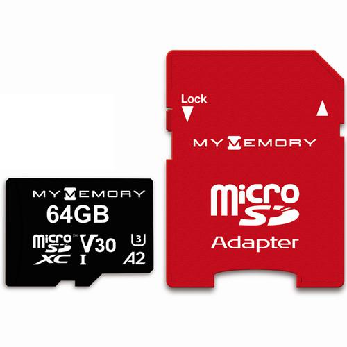 Mymemory 64gb V30 Pro Micro Sd Card Sdxc Uhs 1 U3 Adapter 180mb S 15 99 Free Delivery Mymemory