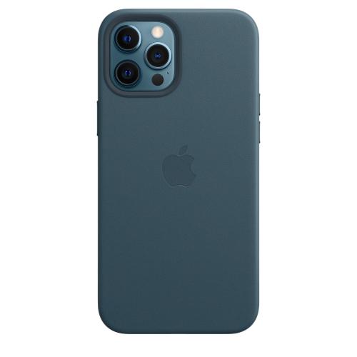 Apple iPhone 12 Pro Max Leather Case with MagSafe - Baltic Blue (Open Box)