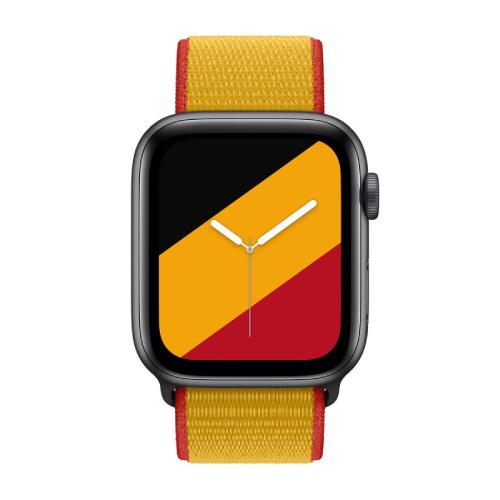 Apple Official Watch Sport Loop 42mm 44mm 45mm Yellow Red