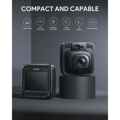 aukey dash cam fhd