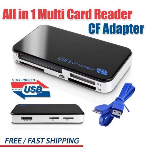 High Speed 2 in 1 USB2.0/USB3.0 to NM Card Reader Memory Card Reader Easy  to Use