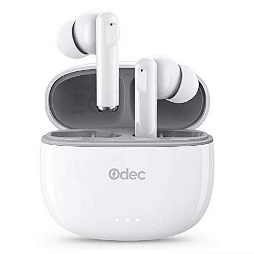ODEC OD-E2 Wireless Bluetooth Earbuds - White