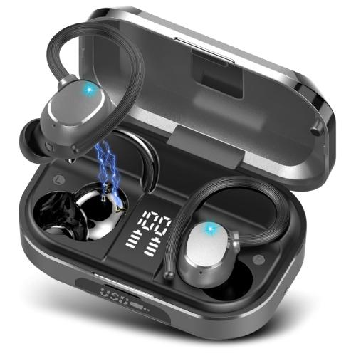 GCBIG Bluetooth Wireless Earbuds - Black