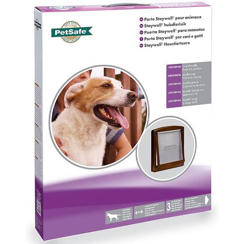PetSafe Staywell Original 2 Way Pet Door (Large) - Brown