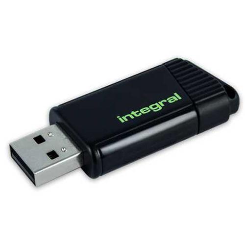 Integral 128GB Pulse USB Flash Drive - 12Mb/s - Green