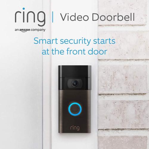 Ring Video Doorbell 1080p HD Advanced Motion Detection - Venetian Bronze  (2nd Gen)